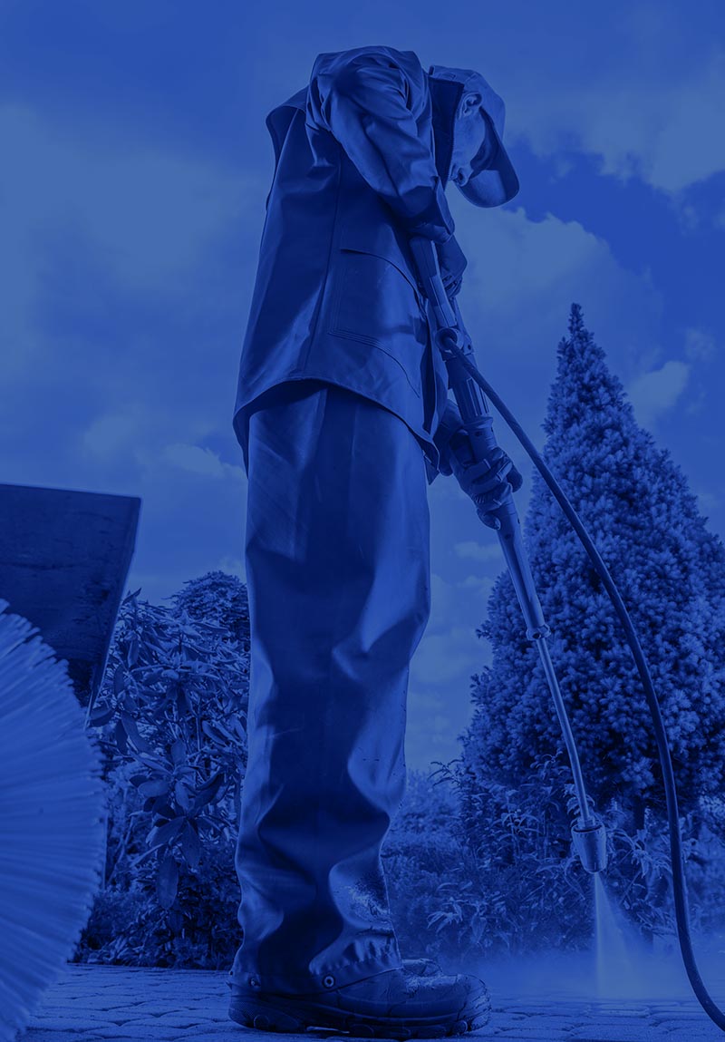 Pressure washing